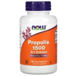 بروبوليس 1500، 300 مجم، 100 كبسولة عشبية.  Propolis 1500, 300 mg, 100 pflanzliche Kapseln