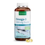 220 كبسولة أوميغا 3 زيت السمك كبسولات 1000 مجم. Kräuterhaus Omega 3.