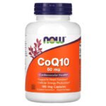 NOW Foods, CoQ10، 60 ملجم، 180 كبسولة نباتية. iHerb.CoQ10, 60 mg
