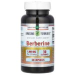 بربارين، 60 كبسولة (500 مجم لكل كبسولة). Berberin, 60 Kapseln (500 mg pro Kapsel)