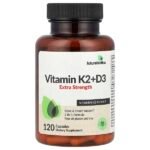 فيوتشربيوتيكس، فيتامين ك2 + د3، 120 كبسولة.Vitamin K2 + D3