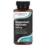 لايف سيزونز، جليسينات المغنيسيوم، جليسينات المغنيسيوم, 120كبسولة عشبية Magnesium Glysinate IHerb