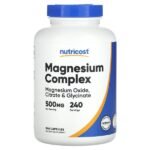 مركب المغنيسيوم، 500 ملغ، 240 كبسولة. Magnesium-Komplex, 500 mg