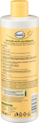 ⁦بلسم زيت الأفوكادو وزبدة المانجو ناتشورال بيوتي، 350 مل.balea spülung⁩ - الصورة ⁦2⁩