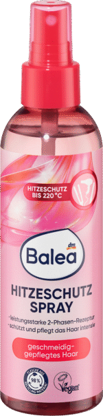 رذاذ الحماية من الحرارة على مرحلتين، 200مل. Hitzenschutzspray dm