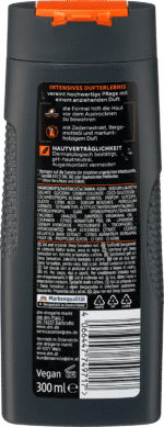 ⁦جل الاستحمام الإحساس العميق 4 في 1 ، 300 مل.Balea MEN Duschgel Deep Sensation 4in1⁩ - الصورة ⁦2⁩