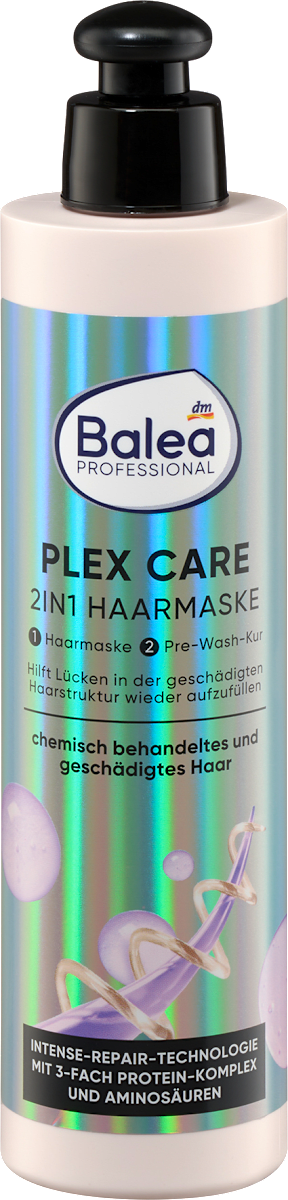 قناع الشعر بليكس كير 2 في 1، 250 مل. Plex Care Haarmaske