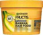 قناع شعر بانانا هير فود 3 في 1 للشعر الجاف، 400 مل.GARNIER FRUCTIS Haarmaske Banana Hair Food 3in1, trockenes Haar, 400 ml