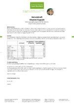 ⁦كبسولات فيتامين القوة العصبية.Nervenkraft-Vitamin-Kapseln 180 Kapseln⁩ - الصورة ⁦2⁩