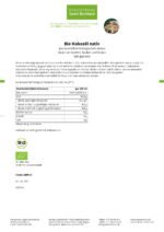 ⁦زيت جوز الهند العضوي المضغوط على البارد 1000 مل. Kokosöl von Kräuterhaus⁩ - الصورة ⁦2⁩