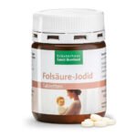 أقراص يوديد حمض الفوليك. Folsäure-Jodid-Tabletten