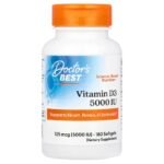 فيتامين د3، 125 ميكروجرام (5000 وحدة دولية)، (5.000 IU), 180 Weichkapseln  Vitamin D3, 125mg