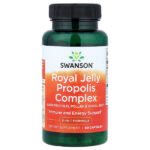 سوانسون، مركب بروبوليس غذاء ملكات النحل، 60 كبسول. Gelée Royale Propolis-Komplex