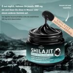 ⁦شيلّاچيت بريميوم - 85٪ حمض الفولفيك والمعادن الطبيعية، شيلّاچيت أصلي من الهيمالايا بتركيز عالٍ، جودة ذهبية 100٪، نباتي، خالٍ من الإضافات، 30 جرام.Shilajit⁩ - الصورة ⁦4⁩