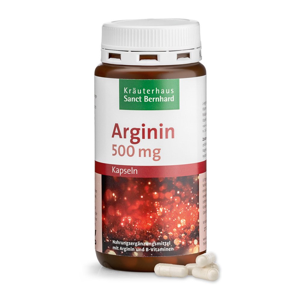 801 كبسولات أرجينين 500 مجم.Arginin-Kapseln 500 mg - الصورة 1