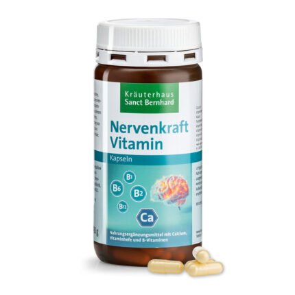 كبسولات فيتامين القوة العصبية.Nervenkraft-Vitamin-Kapseln 180 Kapseln