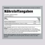 ⁦ماجنيزيوم جليسينات + أشواغاندا (ثمار النوم)، 150 كبسولة نباتية.Magnesiumglycinat + Ashwagandha⁩ - الصورة ⁦2⁩