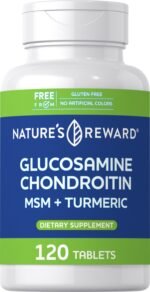 جلوكوزامين شوندروتن MSM Plus كركم، 120 قرص. Glucosamine Chondroitin MSM Plus Turmeric