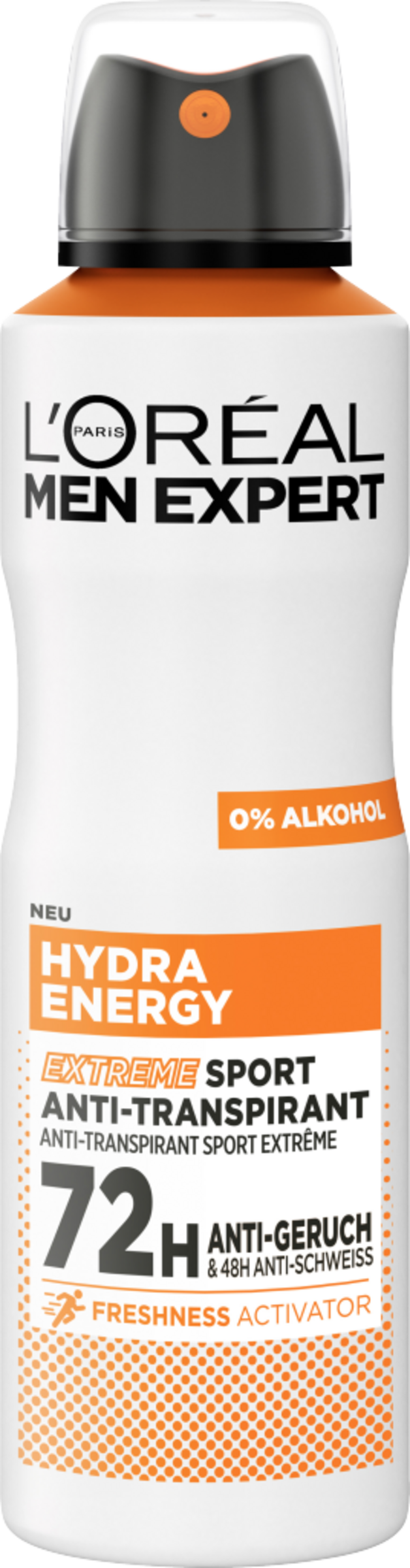 MAM_14787094_SHOP_IMAGE_1.4 رذاذ مزيل العرق. L’Oréal Paris men expert Deospray Hydra Energy Extreme Sport Antitranspirant - الصورة 1