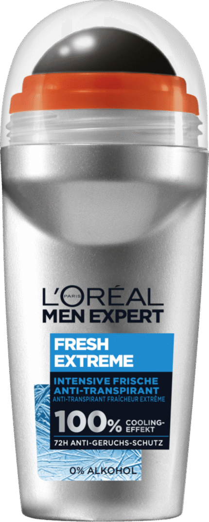 مضاد التعرق رول أون. Deo Roll-on Fresh Extreme 72h Intensive Frische. L’ORÉAL PARIS
