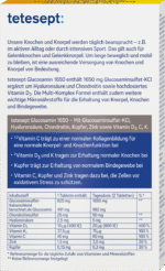 ⁦جلوكوزامين 1650 أقراص،  .tetesept Glucosamin 1650 Tabletten, 50,4 g⁩ - الصورة ⁦2⁩