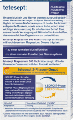 ⁦أقراص الماغنيسيوم الليلية .tetesept Magnesium Tabletten Nacht 30 St., 42,6 g⁩ - الصورة ⁦2⁩
