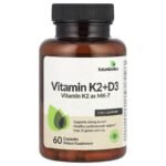 فيتامين Vitamin K2 + D3 5000 IU, 60 Kapseln .K2 + D3