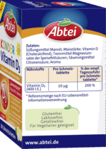 ⁦فيتامين د3 للأطفال.Abtei Kinder Vitamin D3⁩ - الصورة ⁦2⁩