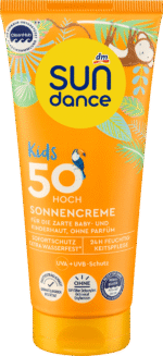 كريم واقي من الشمس للأطفال SPF 50، 100 مل .SUNDANCE Sonnencreme Kids LSF 50, 100 ml