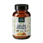 غذاء ملكات النحل العضوي.Bio Gelée Royale - 250 mg pro Tagesdosis (1 Kapsel) - 120 Kapseln