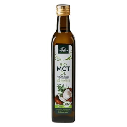 زيت MCT العضوي -  von Unimedica .Bio MCT-Öl - C8 + C10 - 500 ml