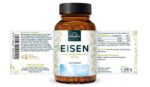 ⁦Eisen Tabletten - Eisenbisglycinat - mit natürlichem Vitamin C - 120 Tabletten - von Unimedica.أقراص الحديد - بيسجليسينات الحديد - مع فيتامين سي الطبيعي⁩ - الصورة ⁦2⁩