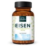 Eisen Tabletten - Eisenbisglycinat - mit natürlichem Vitamin C - 120 Tabletten - von Unimedica.أقراص الحديد - بيسجليسينات الحديد - مع فيتامين سي الطبيعي