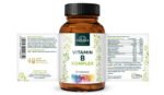 ⁦Vitamin B Komplex mit Kofaktoren - 180 Kapseln - von Unimedica. مركب فيتامين ب⁩ - الصورة ⁦2⁩