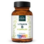 Vitamin B Komplex mit Kofaktoren - 180 Kapseln - von Unimedica. مركب فيتامين ب