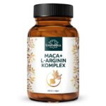 Maca + L-Arginin Komplex - hochdosiert - 240 Kapseln - von Unimedica.ماكا + مركب إل-أرجينين