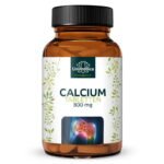 Calcium Tabletten - 800 mg pro Tagesdosis (2 Tabletten) - 180 Tabletten - von Unimedica.أقراص الكالسيوم