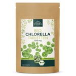 Bio Chlorella - 500 Tabletten - von Unimedica.بيو كلوريلا - 500 قرص يحتوي كل منها على 500 ملغ من مسحوق الكلوريلا النقي
