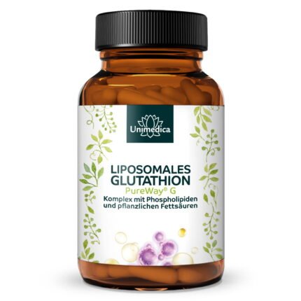 Liposomales Glutathion - PureWay-G® - 400 mg  30 Kapseln - von Unimedica.الجلوتاثيون الليبوزومي