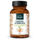 Enzym-Komplex - mit Calcium - 120 Kapseln - von Unimedica.مركب إنزيمي - مع الكالسيوم